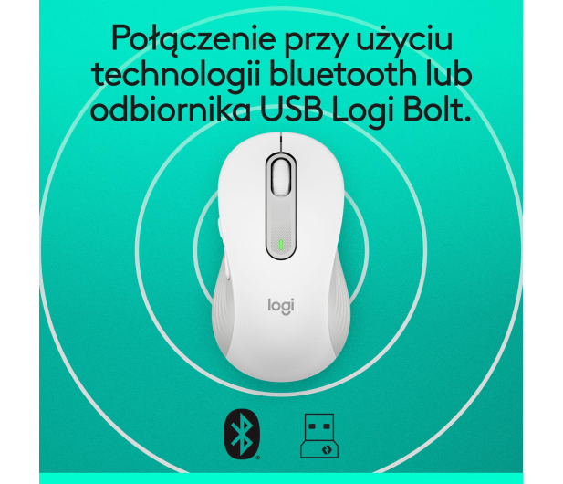 Logitech OUTLET - M650 L Biała - 1512939 - zdjęcie 11